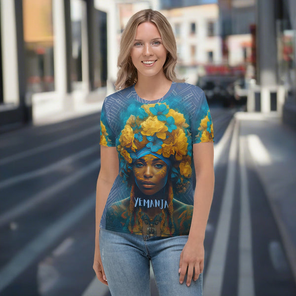 Yemanja Orixa All Over T-Shirt